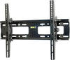 väggfäste för skärm/tv, 32"-70", tiltbart, max 50 kg, VESA kompatibelt upp till 600x400, svart