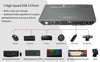 NÖRDIC Dual Monitor KVM-switch, 2-portars HDMI med snabbknappsväxling, HRR 144Hz, 165Hz & 240Hz