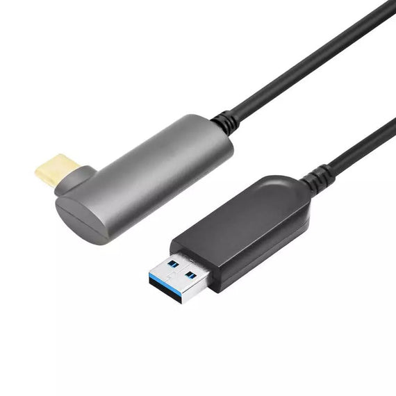 aktiv AOC Fiber 5m USB-C till USB-A VR Link Kabel för Oculus Quest 2 USB3.2 Gen2 10Gbps Super Speed VR Link cable