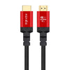 NÖRDIC CERTIFIED CABLES 50cm Ultra High Speed HDMI 2.1 8K 60Hz 4K 120Hz 48Gbps Dynamic HDR eARC VRR nylonflätad kabel guldpläterade kontakter