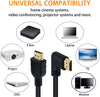 3m vinklad HDMI 2.1 UHD 8K 60Hz 4K 120Hz 48Gbps Dynamic HDR eARC Game Mode VRR Dolby ATMOS guldpläterad
