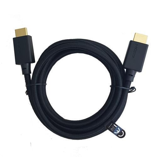 CERTIFIED CABLES 5m Ultra High Speed HDMI 2.1 8K 60Hz 4K 120Hz 48Gbps Dynamic HDR eARC VRR nylonflätad kabel guldpläterad