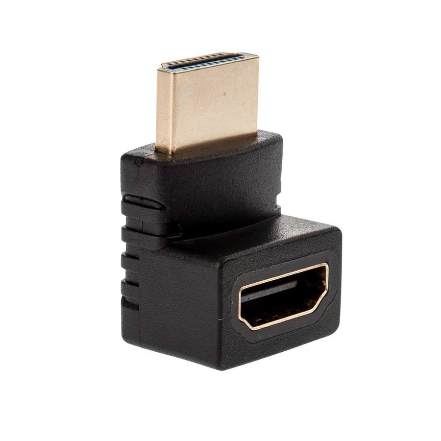 vinklad HDMI 4K adapter hane till hona 90 grader