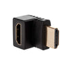 vinklad HDMI 4K adapter hane till hona 90 grader