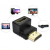 vinklad  HDMI 4K adapter hane till hona 270 grader