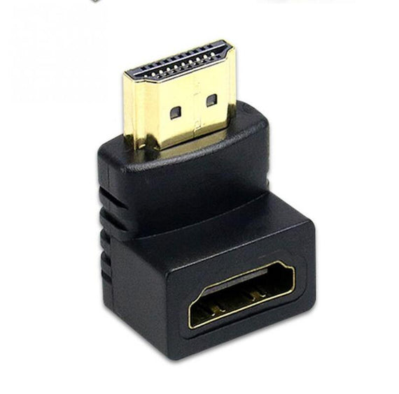vinklad  HDMI 4K adapter hane till hona 270 grader