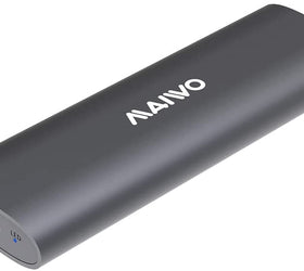 Maiwo K1689 M.2 SATA & NVMe SSD kombo till USB3.2 Gen2 10Gbps extern kabinett skruvlös design aluminium