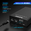 Maiwo K25682 USB 3.2 Gen1 5Gbps extern RAID0, 1, BOD Lagringskabinett 2st 2,5 SATA HDD SSD 7mm, 9,5mm upp till 2 TB, stöd för UASP USB Kabel Typ B- A