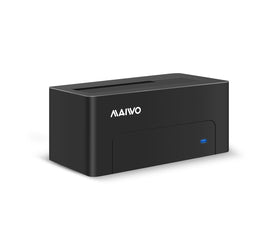 Maiwo K308 USB 3.1 GEN1 5Gbps Dockningsstation för 1st 2,5/3,5" SATA HDD/SSD upp till 14TB med stöd för UASP