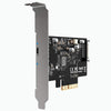 Maiwo KC008 PCI Express x4 kort till 1x extern USB Type C 20 Gbps USB 3.2 Gen 2x2 PCIe 3.0 x4