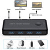 USB-A Switch 2 datorer till 4 USB-A 3.1 5Gbps