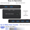 USB-A Switch 2 datorer till 4 USB-A 3.1 5Gbps