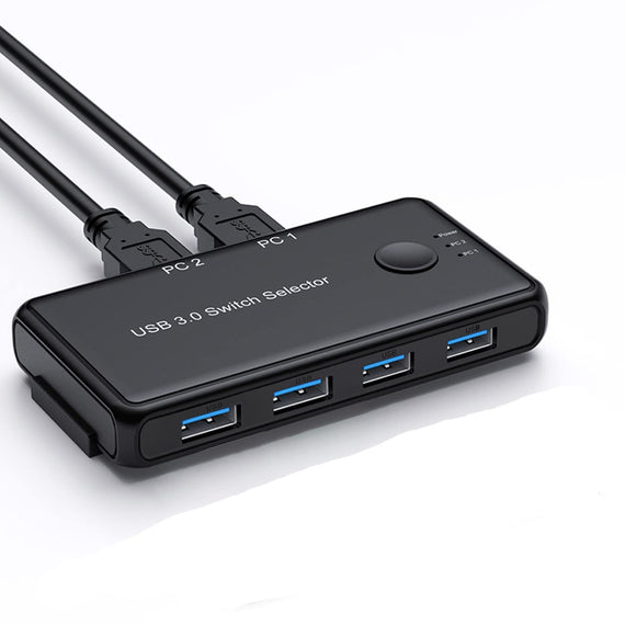 USB-A Switch 2 datorer till 4 USB-A 3.1 5Gbps