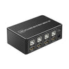 KVM Switch 4 PC till 1xHDMI 4K 60Hz och 4xUSB HDCP 2.2 för Xbox, PS5, Laptop