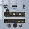 NÖRDIC KVM Switch 2x2 HDMI 4K60Hz 3xUSB3.0 Audio EDID