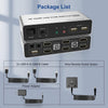 KVM Switch 2x2 HDMI 4K60Hz 3xUSB3.0 Audio EDID