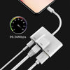 Lightning adapter 1 till 3 portar 1x USB3,1 1x RJ45 10/100Mbps 1x Lightning för laddning