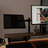NÖRDIC Hållare för bärbara datorer skrivbordsfäste för 1 bärbar dator upp till 17 tum