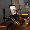 NÖRDIC Hållare för bärbara datorer skrivbordsfäste för 1 bärbar dator upp till 17 tum
