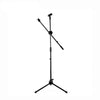 Mikrofonstativ med roterbar bom fällbar ben ställbar höjd 70-145cm
