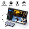 1 till 11 USB-C dockningstation för tre monitorer 2xHDMI 4K60Hz 1xDP4K60Hz  DP87W Thunderbolt 3/4 DisplayLink