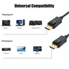 NÖRDIC 7,5m Displayport 2.1 kabel DP40 UHBR10 40Gbps 8K60Hz 4K144Hz