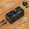 Bi-Directional 3,5 mm jack ljudswitch 2 in 1 ut / 1 in 2 ut analog tyst stereoljud switch med volymkontroll
