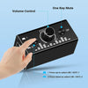 Bi-Directional 3,5 mm jack ljudswitch 2 in 1 ut / 1 in 2 ut analog tyst stereoljud switch med volymkontroll