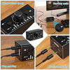 Bi-Directional 3,5 mm jack ljudswitch 2 in 1 ut / 1 in 2 ut analog tyst stereoljud switch med volymkontroll
