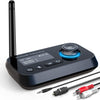 NÖRDIC Bluetooth 5.0 Transmitter Receiver,  Audio Adapter for 2 Headphones Long range