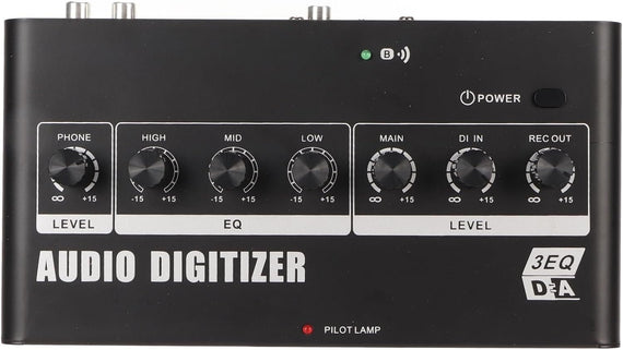 Digital audio to analog convertor with bluetooth