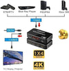 NÖRDIC HDMI Switch 4 till 1