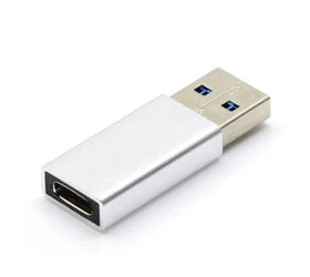 NÖRDIC USB3.2 Gen2 USB-C till USB-A adapter 10Gbps metal
