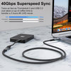 NÖRDIC USB4 extension cable 50cm 40G 240W 8K60Hz