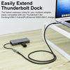USB4 extension cable 50cm 40G 240W 8K60Hz