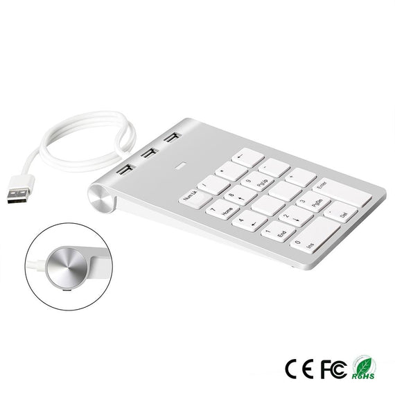 USB knappsats och 3xUSB Hubb 18 tangenter