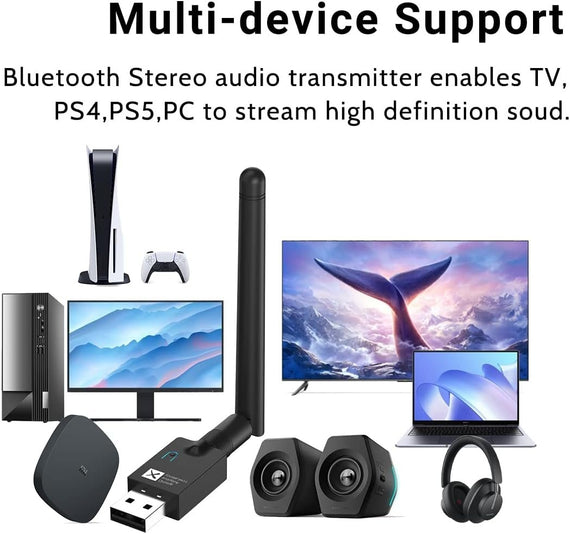 USB-A Bluetooth 5.2 Qualcomm aptX adaptive  aptX LL aptX HD 24bit 96Khz