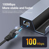 USB-C 1 till 6 Dockningsstation för Steam Deck, HDMI 2.0 4k60Hz, RJ45, USB-A 3.0 5 Gbps, 100W USB-C PD