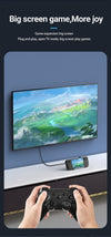 USB-C 1 till 6 Dockningsstation för Steam Deck, HDMI 2.0 4k60Hz, RJ45, USB-A 3.0 5 Gbps, 100W USB-C PD