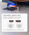 USB-C 1 to 12 Dockning station 1xDP 8K30Hz 1xHDMI 8K30Hz 1xRJ45 GigaLan 1xUSB-C PD100W 3xUSB 10G 1xUSB 5G 1xSD 1XMicroSD  1x3.5mm stereo