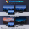 USB-C 1 to 12 Dockning station 1xDP 8K30Hz 1xHDMI 8K30Hz 1xRJ45 GigaLan 1xUSB-C PD100W 3xUSB 10G 1xUSB 5G 1xSD 1XMicroSD  1x3.5mm stereo