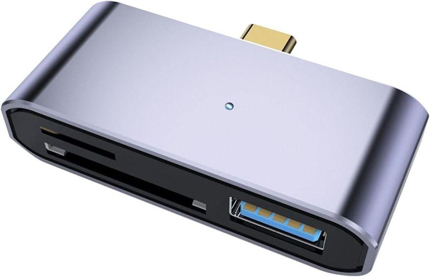NÖRDIC USBC-C Card reader SD MicroSD  OTG USB-A 3.0