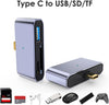 USBC-C Card reader SD MicroSD  OTG USB-A 3.0
