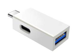 NÖRDIC USB-C hub 2ports 1xUSB-A 3.0 1xUSB-C PD10W