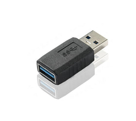NÖRDIC USB-koppling hane till hona USB 3.1 typ A-adapter Superspeed 5 Gbps USB-portförlängning