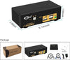 USB Type C KVM Switch Dual Monitor 2 Port 4K 60Hz for 2 Computers Laptops MacBook Pro with Dual USB C Outputs