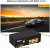 USB Type C KVM Switch Dual Monitor 2 Port 4K 60Hz for 2 Computers Laptops MacBook Pro with Dual USB C Outputs