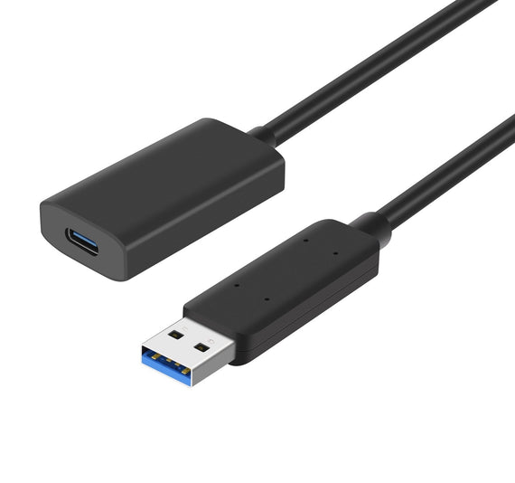 aktiv 5m USB 3.2 Gen 2 SuperSpeed 10Gbps Förlängningskabel USB-A hane till USB-C hona