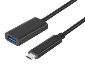 aktiv 5m USB 3.2 Gen 2 SuperSpeed 10Gbps Förlängningskabel USB-C hane till USB-A hona
