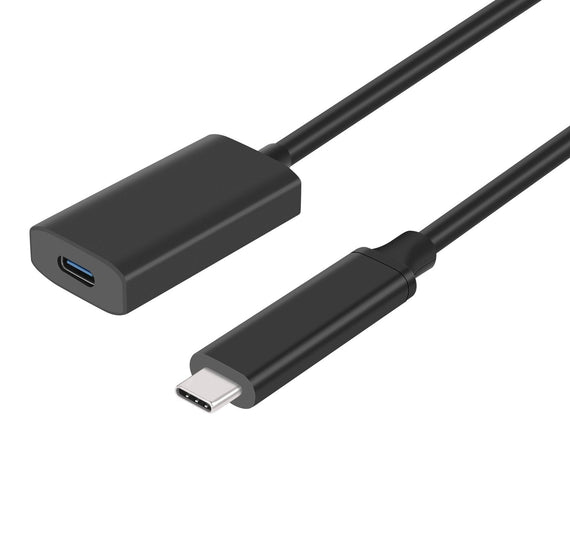 aktiv 5m USB-C 3.2 Gen 2 SuperSpeed 10Gbps Förlängningskabel hane till hona